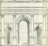 Picture 13 of 37 from Vrbis Romae topographia : nvper ab ipso avctore nonnvllis erroribvs svblatis emandata, addita etiam interpretatione nominum quæ unica litera uel syllaba in antiquis titulis scripta inueniuntur : cvi etiam ab eodem adiectae svnt qvam breuissimæ obseruationes de prænomine, nomine, & cognomine de quibus etsi multi multa scripsere nemo tamen hactenus rei ueritatem attigisse videtur (1544), leaf 68