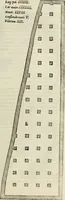 An illustration from Vrbis Romae topographia. Nvper ab ipso avctore nonnvllis erroribvs svblatis emendata. Addita etiam interpretatione Nominum, quae unica Litera, uel Syllaba in antiquis titulis scripta inueniuntur. Cui etiam ab eodem adiectae svnt qvam-breuissimae obseruationes de praenomine, nomine, & cognomine. De quibus etsi multi multa scriptsere, nemo tamen hactenus rei ueritatem attigisse videtur (1544)