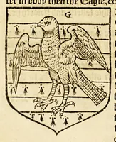 Picture 10 of 33 from VVorkes of armorie : deuided into three bookes, entituled, the concordes of armorie, the armorie of honor, and of cotes and creastes, (1597), leaf 150