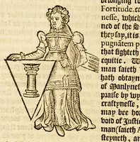 An illustration from VVorkes of armorie : deuided into three bookes, entituled, the concordes of armorie, the armorie of honor, and of cotes and creastes, (1597)