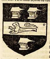 An illustration from VVorkes of armorie : deuided into three bookes, entituled, the concordes of armorie, the armorie of honor, and of cotes and creastes, (1597)