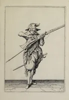 Picture 6 of 15 from Waffenhandlung von der Rören, Musquetten, undt Spiessen : gestalt nach der Ordnung des hochgebornen Fursten vnd Herrn, Herrn Moritzen Printzen zu Oranien ... (1608), leaf 121