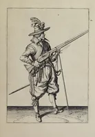 Picture 11 of 15 from Waffenhandlung von der Rören, Musquetten, undt Spiessen : gestalt nach der Ordnung des hochgebornen Fursten vnd Herrn, Herrn Moritzen Printzen zu Oranien ... (1608), leaf 175