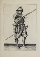 Picture 3 of 15 from Waffenhandlung von der Rören, Musquetten, undt Spiessen : gestalt nach der Ordnung des hochgebornen Fursten vnd Herrn, Herrn Moritzen Printzen zu Oranien ... (1608), leaf 89