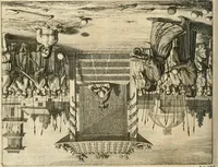 Picture 31 of 109 from Wahrhaftige ausführliche beschreibung der berühmten ostindischen kusten Malabar und Coromandel, als auch der insel Zeylon: samt dero angräntzenden und untergehörigen reichen, fürstentühmen, ländern, städten ... so wol auch der merkwürdigsten kriegshändel, belägerungen, feld- und seeschlachten, sonderlich zwischen den Portugesen und Holländern, handel-und kaufmannschaften: durchgehends verzieret mit neuen landkahrten und abbildungen der vornehmsten städte, festungen, trachten, thiere, früchte, &c. so in India selbst nach dem leben gezeichnet, und folgends mit fleiss zu kupfer gebracht: benebst einer umständlichen und gründlichen entdeckung der abgötterey der ost-indischen heyden, Malabaren, Benjanen, Gentiven, Bramines &c. .. (1672), leaf 243
