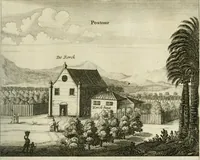 Picture 73 of 109 from Wahrhaftige ausführliche beschreibung der berühmten ostindischen kusten Malabar und Coromandel, als auch der insel Zeylon: samt dero angräntzenden und untergehörigen reichen, fürstentühmen, ländern, städten ... so wol auch der merkwürdigsten kriegshändel, belägerungen, feld- und seeschlachten, sonderlich zwischen den Portugesen und Holländern, handel-und kaufmannschaften: durchgehends verzieret mit neuen landkahrten und abbildungen der vornehmsten städte, festungen, trachten, thiere, früchte, &c. so in India selbst nach dem leben gezeichnet, und folgends mit fleiss zu kupfer gebracht: benebst einer umständlichen und gründlichen entdeckung der abgötterey der ost-indischen heyden, Malabaren, Benjanen, Gentiven, Bramines &c. .. (1672), leaf 468