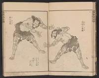An illustration from Wa-Kan ehon sakigake (1836)
