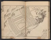 An illustration from Wa-Kan ehon sakigake (1836)