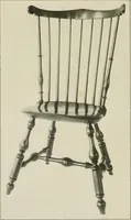 An illustration from Wallace Nutting Windsors : correct Windsor furniture. (1918)