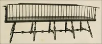 An illustration from Wallace Nutting Windsors : correct Windsor furniture. (1918)