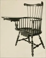 An illustration from Wallace Nutting Windsors : correct Windsor furniture. (1918)