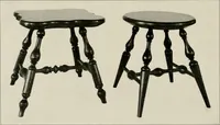 An illustration from Wallace Nutting Windsors : correct Windsor furniture. (1918)