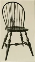 An illustration from Wallace Nutting Windsors : correct Windsor furniture. (1918)