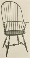 An illustration from Wallace Nutting Windsors : correct Windsor furniture. (1918)
