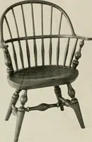 An illustration from Wallace Nutting Windsors : correct Windsor furniture. (1918)