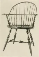 An illustration from Wallace Nutting Windsors : correct Windsor furniture. (1918)