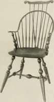 An illustration from Wallace Nutting Windsors : correct Windsor furniture. (1918)