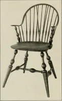 An illustration from Wallace Nutting Windsors : correct Windsor furniture. (1918)