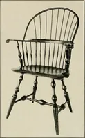 An illustration from Wallace Nutting Windsors : correct Windsor furniture. (1918)