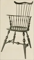 An illustration from Wallace Nutting Windsors : correct Windsor furniture. (1918)