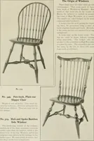 An illustration from Wallace Nutting Windsors : correct Windsor furniture. (1918)