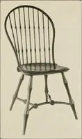 An illustration from Wallace Nutting Windsors : correct Windsor furniture. (1918)