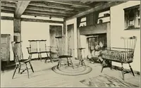 An illustration from Wallace Nutting Windsors : correct Windsor furniture. (1918)