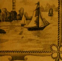 An illustration from Wall paper. (1900)