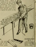 An illustration from Wall paper. (1900)