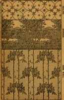 An illustration from Wall paper. (1900)