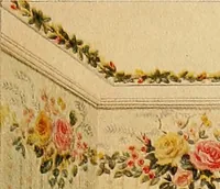An illustration from Wall papers and cretonnes. (1915)
