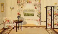 An illustration from Wall papers and cretonnes. (1915)