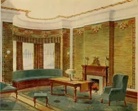 An illustration from Wall papers and cretonnes. (1915)