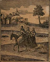 An illustration from The wandering soul : or, dialogues between the wandering soul and Adam, Noah, and Simon Cleophas (1840)