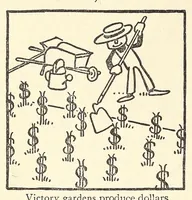 An illustration from The war garden victorious (1919)