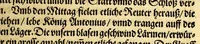 An illustration from Warhafftige und gründtliche Historia dess Zugs, : welchen die edle und gestrenge Herrn, Norwitz und Drak (nach ihrer glücklichen Widerkunfft auss den Occidentalischen Insulen) auss Vergünstigung der Durchleuchtigsten vn[d] Vnvberwindlichsten, Elisabeth, Königin auss Engelland, [et]c. in Portugal fürgenommen haben: in welcher aussführlich angezeigt wirdt, was gemeldte Obersten von Tag zu Tag gehandelt, vnd wider den Feindt erhalten haben (1590)