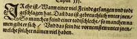 An illustration from Warhafftig Historia vnnd Beschreibung einer Landtschafft der wilden, nacketen, grimmigen Menschfresser Leuthen, in der Newen Welt America gelegen, vor vnd nach Christi Geburt im Land zu Hessen vnbekant, biss auff dise ij. nechst vergangene Jar, da sie Hans Staden von Homberg auss Hessen durch seine eygne Erfarung erkant, vnd jetzund durch den Truck an Tag gibt. : mit einer Vorrede D. Joh. Dryandri ... : Inhalt des Büchlins volget nach den Vorreden (1557)