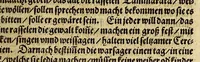 Picture 24 of 25 from Warhafftig Historia vnnd Beschreibung einer Landtschafft der wilden, nacketen, grimmigen Menschfresser Leuthen, in der Newen Welt America gelegen, vor vnd nach Christi Geburt im Land zu Hessen vnbekant, biss auff dise ij. nechst vergangene Jar, da sie Hans Staden von Homberg auss Hessen durch seine eygne Erfarung erkant, vnd jetzund durch den Truck an Tag gibt. : mit einer Vorrede D. Joh. Dryandri ... : Inhalt des Büchlins volget nach den Vorreden (1557), leaf 155