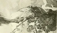 An illustration from Warings' exhibition of Italian art 1909 : furniture, bronzes, tapestries, embroideries, marbles, lace, academy pictures (1909)