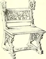 An illustration from Warings' exhibition of Italian art 1909 : furniture, bronzes, tapestries, embroideries, marbles, lace, academy pictures (1909)