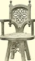 An illustration from Warings' exhibition of Italian art 1909 : furniture, bronzes, tapestries, embroideries, marbles, lace, academy pictures (1909)