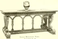 Picture 29 of 134 from Warings' exhibition of Italian art 1909 : furniture, bronzes, tapestries, embroideries, marbles, lace, academy pictures (1909), leaf 37