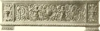An illustration from Warings' exhibition of Italian art 1909 : furniture, bronzes, tapestries, embroideries, marbles, lace, academy pictures (1909)