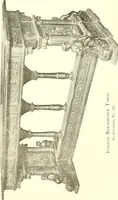 An illustration from Warings' exhibition of Italian art 1909 : furniture, bronzes, tapestries, embroideries, marbles, lace, academy pictures (1909)