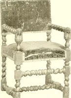 An illustration from Warings' exhibition of Italian art 1909 : furniture, bronzes, tapestries, embroideries, marbles, lace, academy pictures (1909)