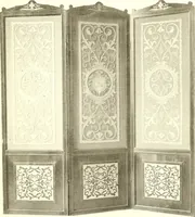 An illustration from Warings' exhibition of Italian art 1909 : furniture, bronzes, tapestries, embroideries, marbles, lace, academy pictures (1909)