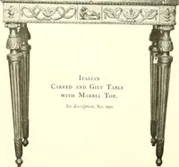 An illustration from Warings' exhibition of Italian art 1909 : furniture, bronzes, tapestries, embroideries, marbles, lace, academy pictures (1909)