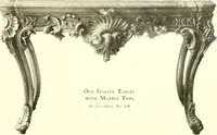 An illustration from Warings' exhibition of Italian art 1909 : furniture, bronzes, tapestries, embroideries, marbles, lace, academy pictures (1909)