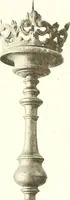 An illustration from Warings' exhibition of Italian art 1909 : furniture, bronzes, tapestries, embroideries, marbles, lace, academy pictures (1909)