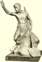 An illustration from Warings' exhibition of Italian art 1909 : furniture, bronzes, tapestries, embroideries, marbles, lace, academy pictures (1909)